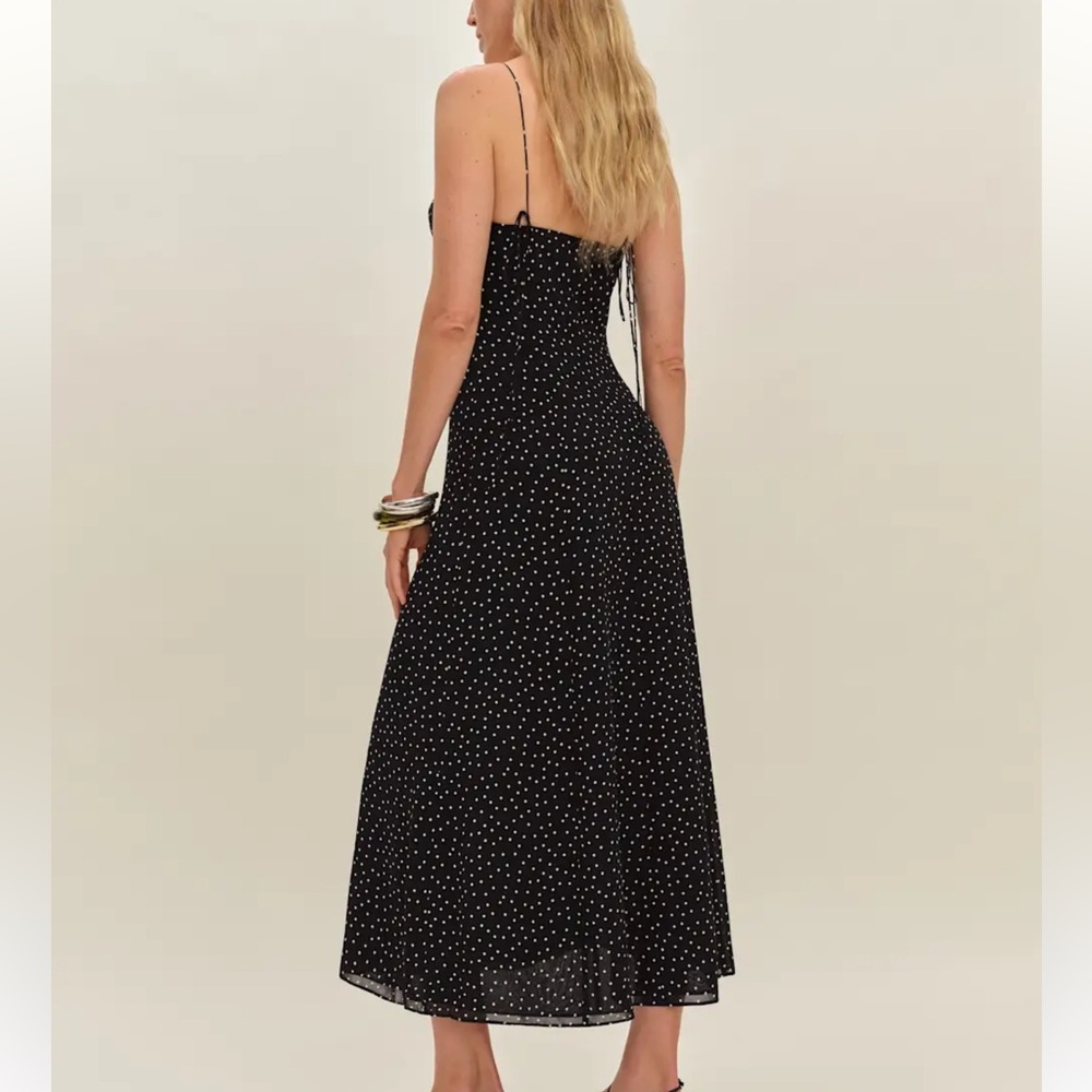 NWOT 🖤Reformation Emely Dress Selene